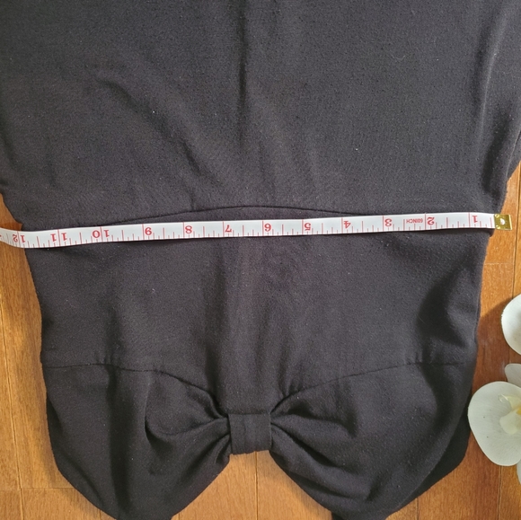 black wide strap loose dress - Picture 6 of 7